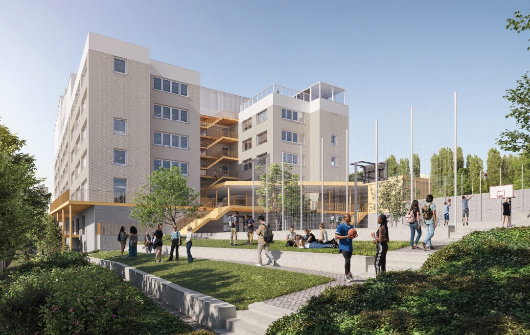 Pleinlaan Render Buitenzicht2
